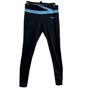 FILA Athletic Leggings Spring Workout Gym Training Size XL Athleisure